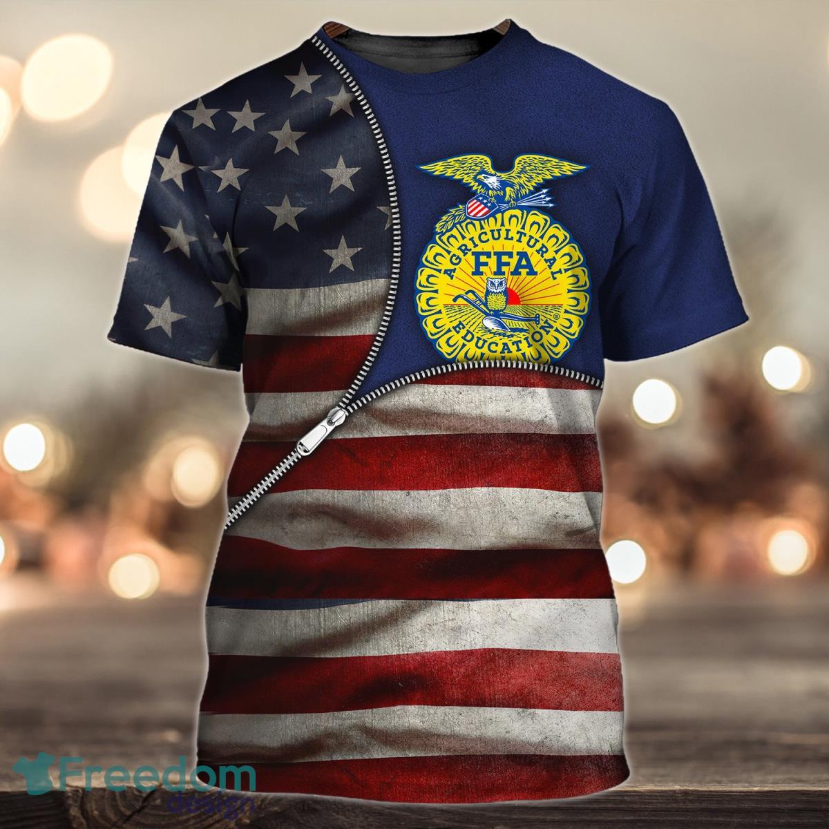 FFA Personalized Name 3D Tshirt Ideal Gift For Fans Product Photo 1