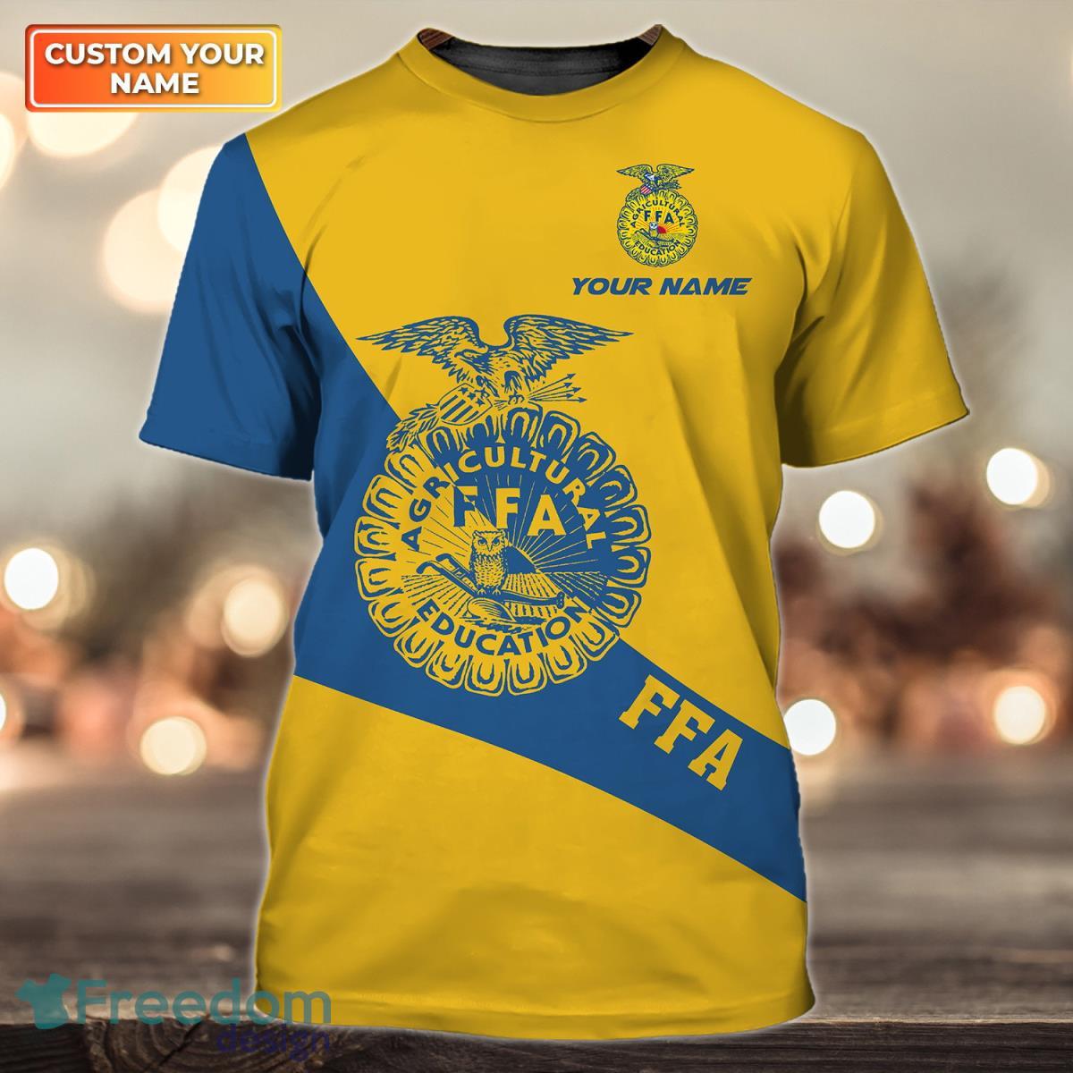 FFA Personalized Name 3D Tshirt Ideal Gift For Men And Women Fans Product Photo 1