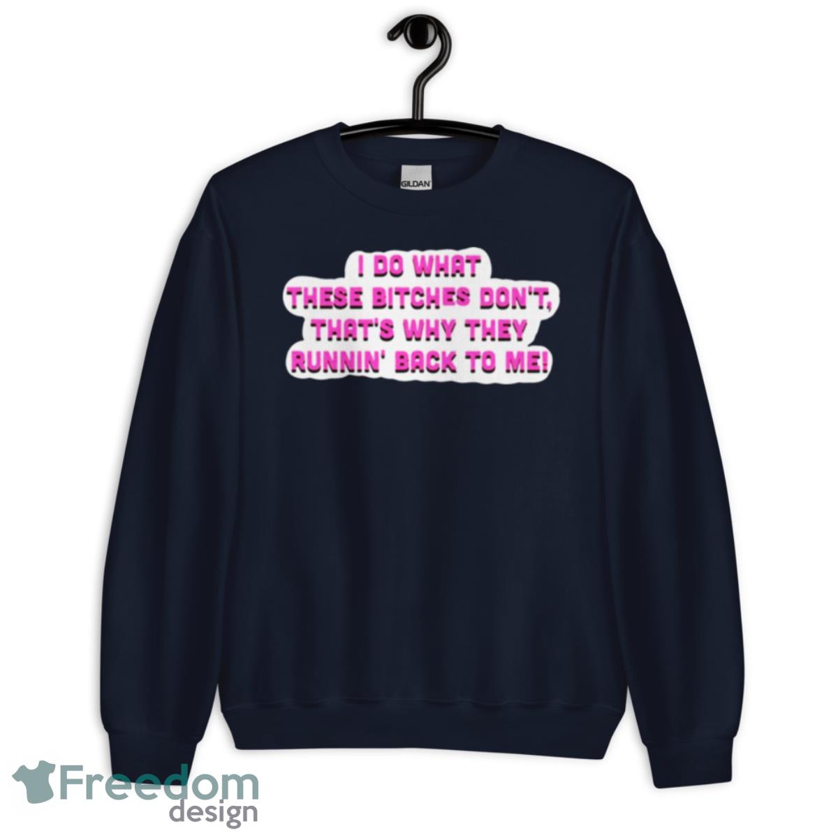 Flo Milli Weak Pink Quote shirt - Unisex Crewneck Sweatshirt-1