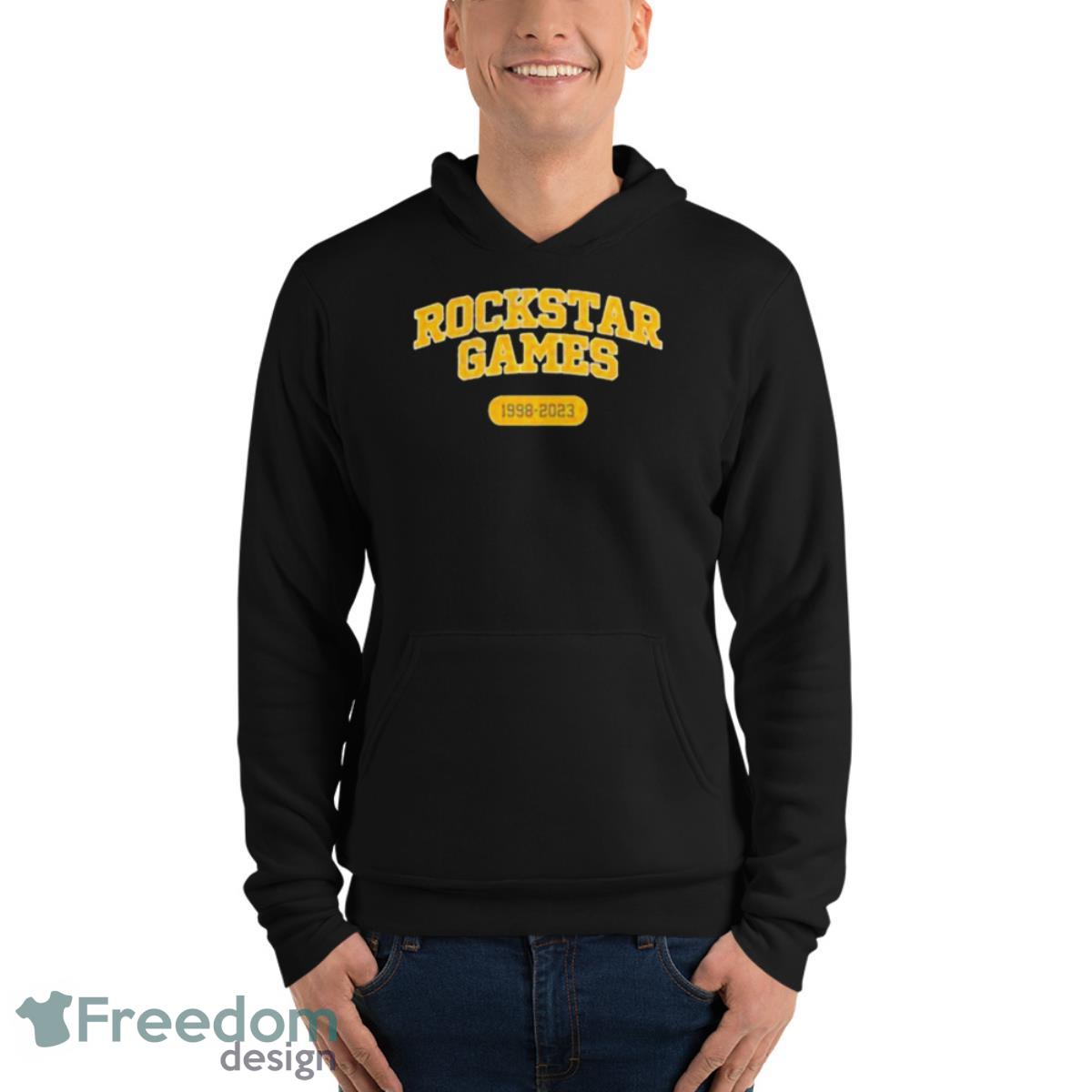 Floorball Rockstar Games 1998 2023 Shirt - Unisex Fleece Pullover Hoodie Floorball Rockstar Games 1998 2023 Shirt - Unisex Fleece Pullover Hoodie