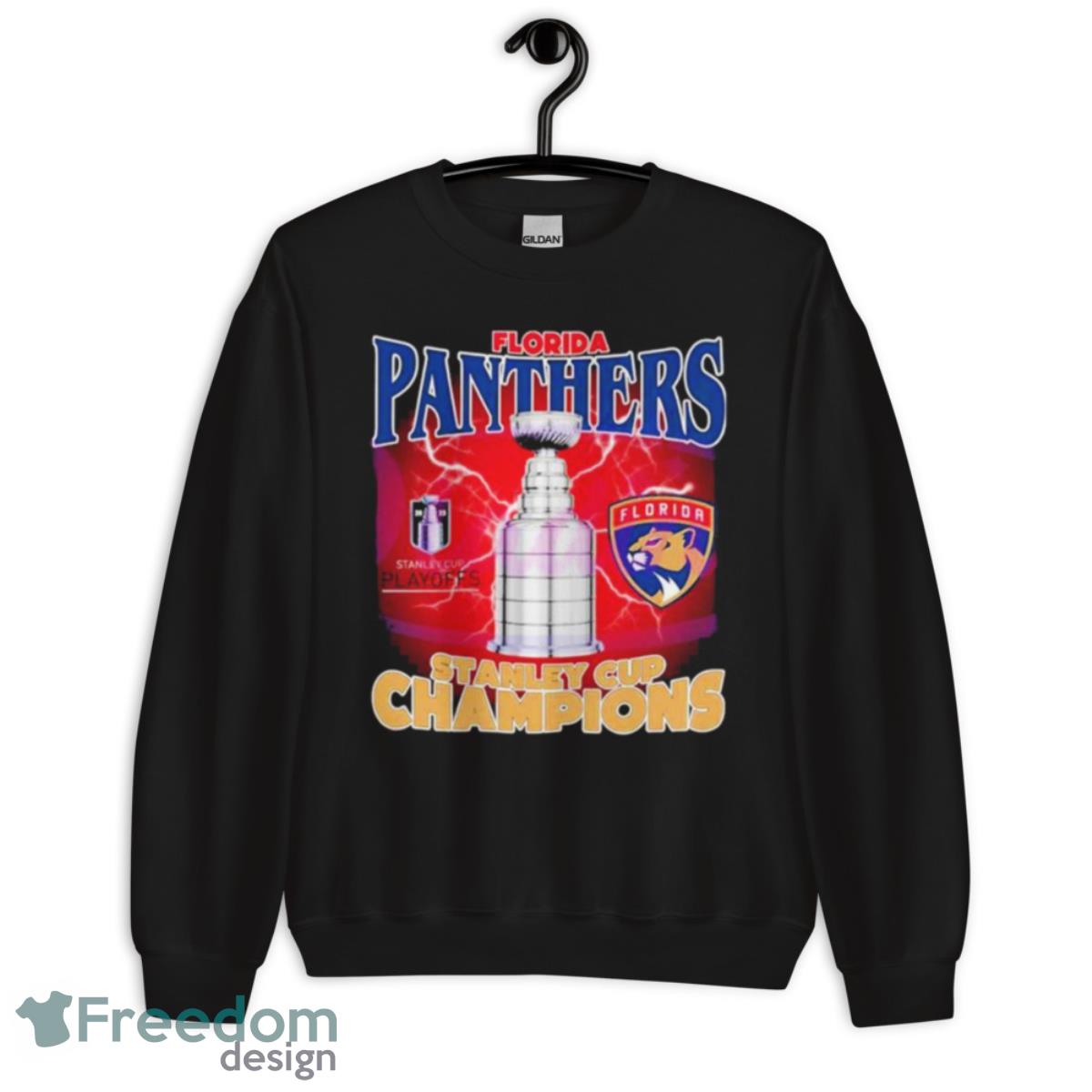 Florida Panther 2023 NHL Stanley Cup National Champions Shirt - Unisex Crewneck Sweatshirt Florida Panther 2023 NHL Stanley Cup National Champions Shirt - Unisex Crewneck Sweatshirt