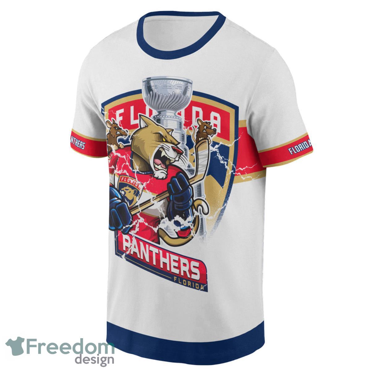 Florida Panthers National Hockey League 2023 3D Shirt Product Photo 2