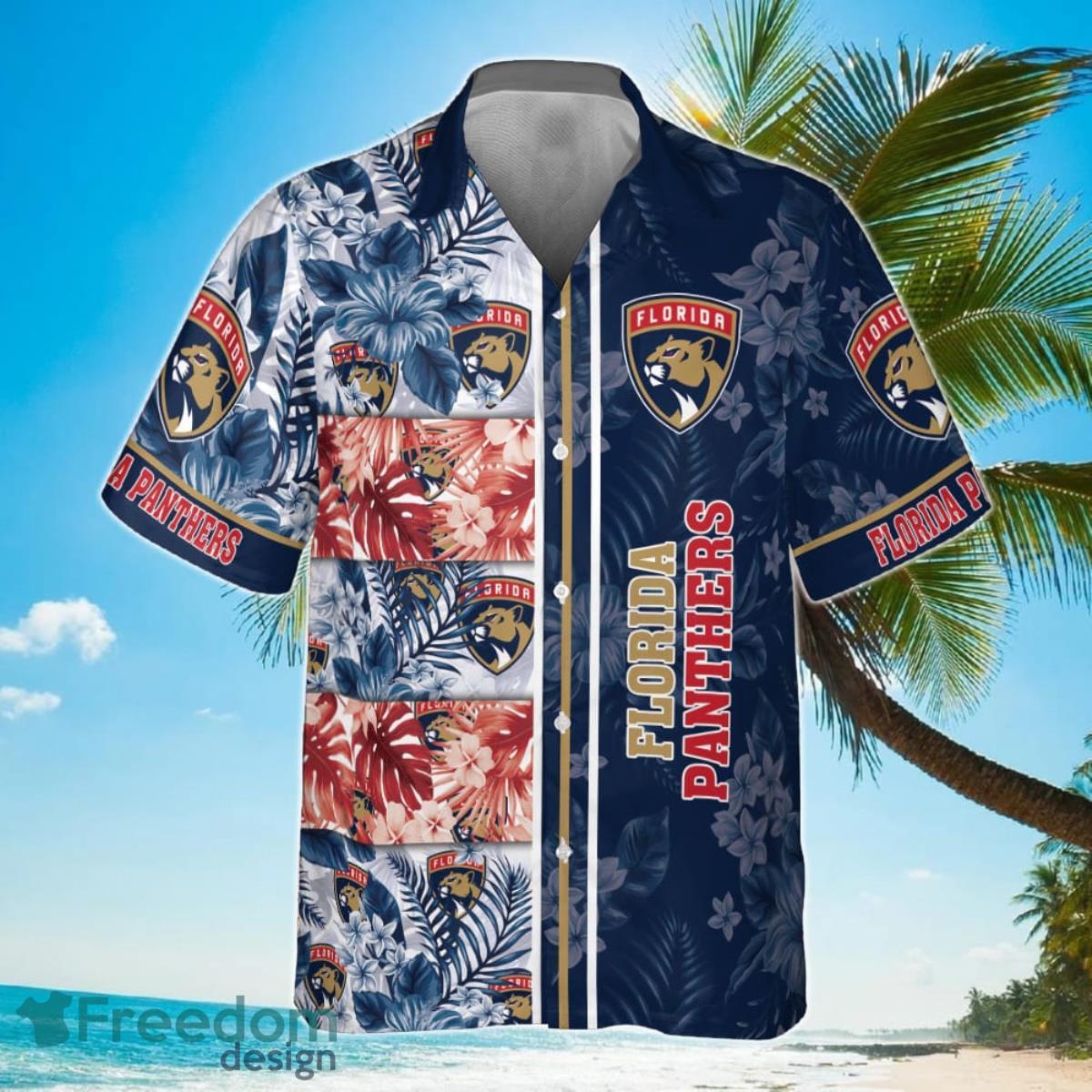 Florida Panthers National Hockey League 2023 Hawaiian Shirt Product Photo 2