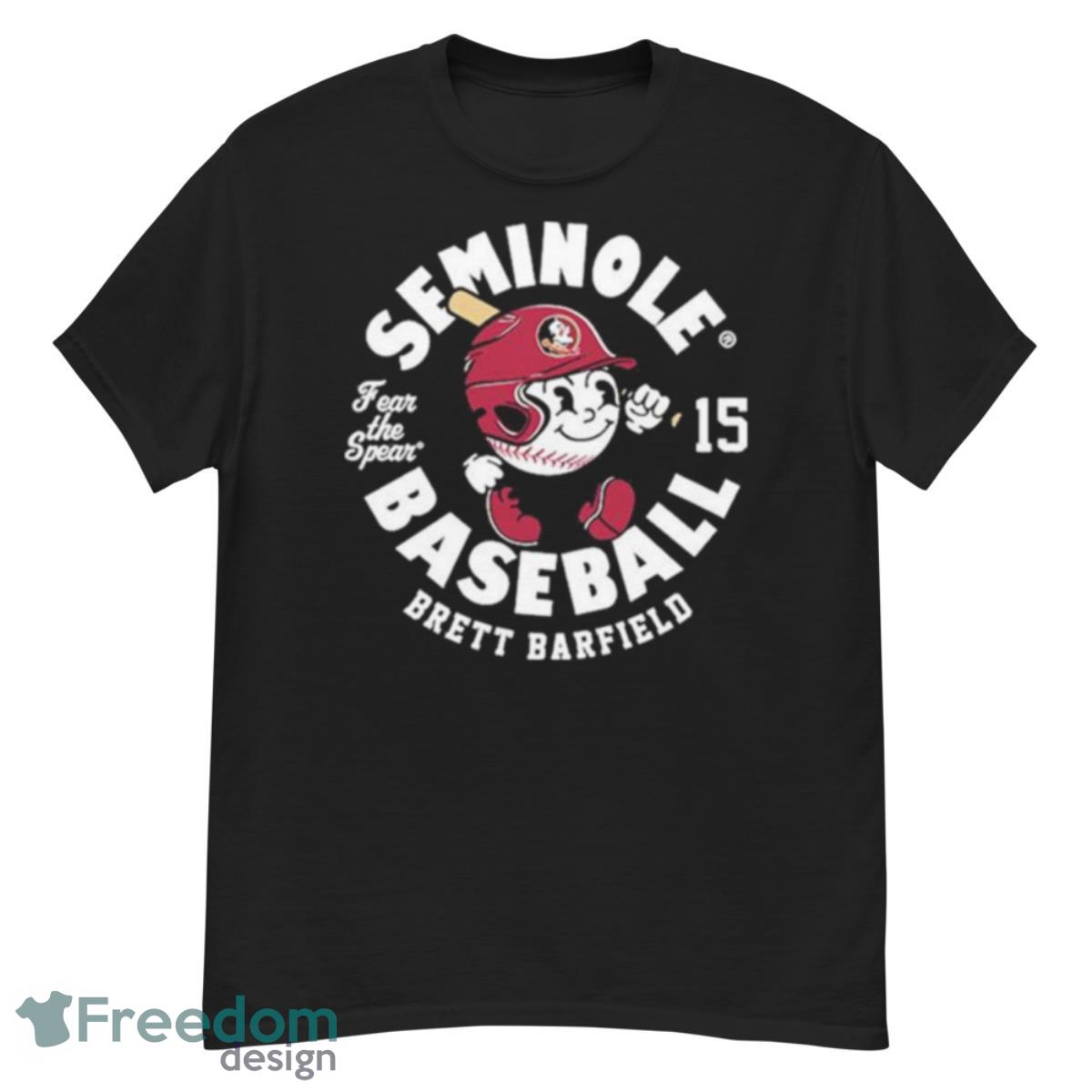 Florida State Seminoles Brett Barfield 2023 NCAA Baseball Shirt - G500 Men’s Classic T-Shirt