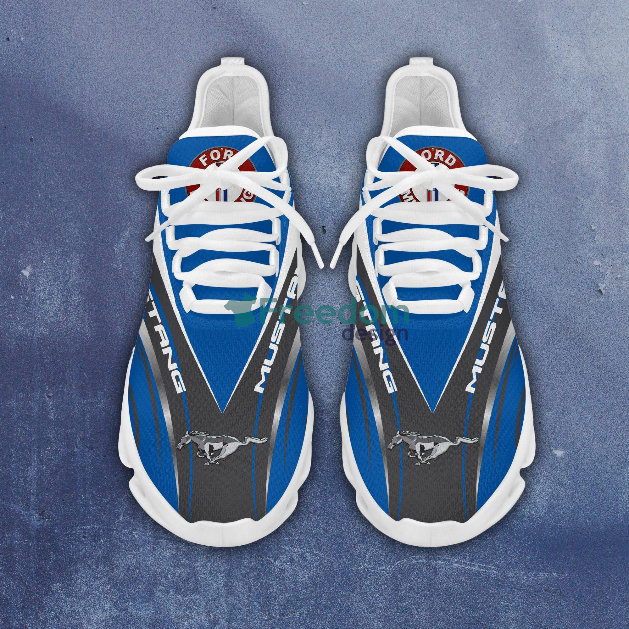 Ford Mustang Blue Sport Running Style 29 Max Soul Shoes Men And Women For Fans image Ford Mustang Blue Sport Running Style 29 Max Soul Shoes Men And Women For Fans