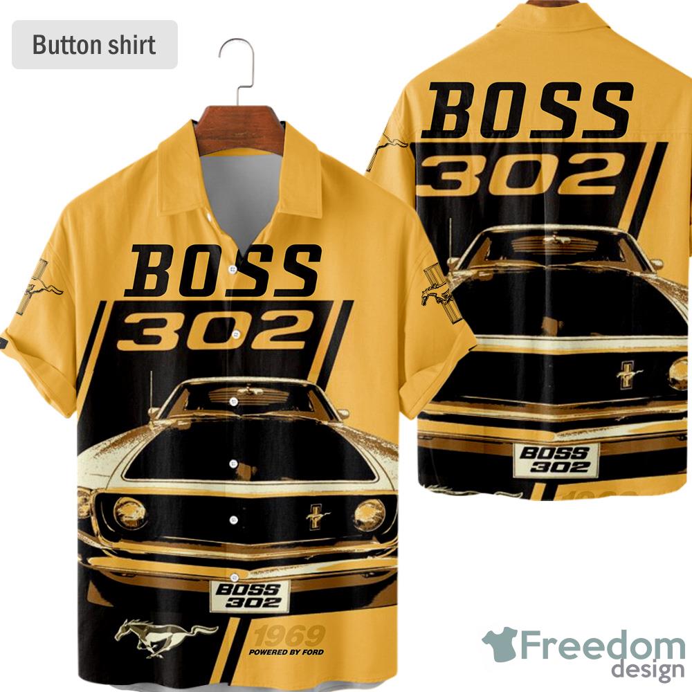 Ford02 Boss Vintage style Custom Name Vehicle Hawaiian Shirt For Men And Women image Ford02 Boss Vintage style Custom Name Vehicle Hawaiian Shirt For Men And Women - Ford 302 Boss Vintage style Custom Name_15 Hawaiian Shirt