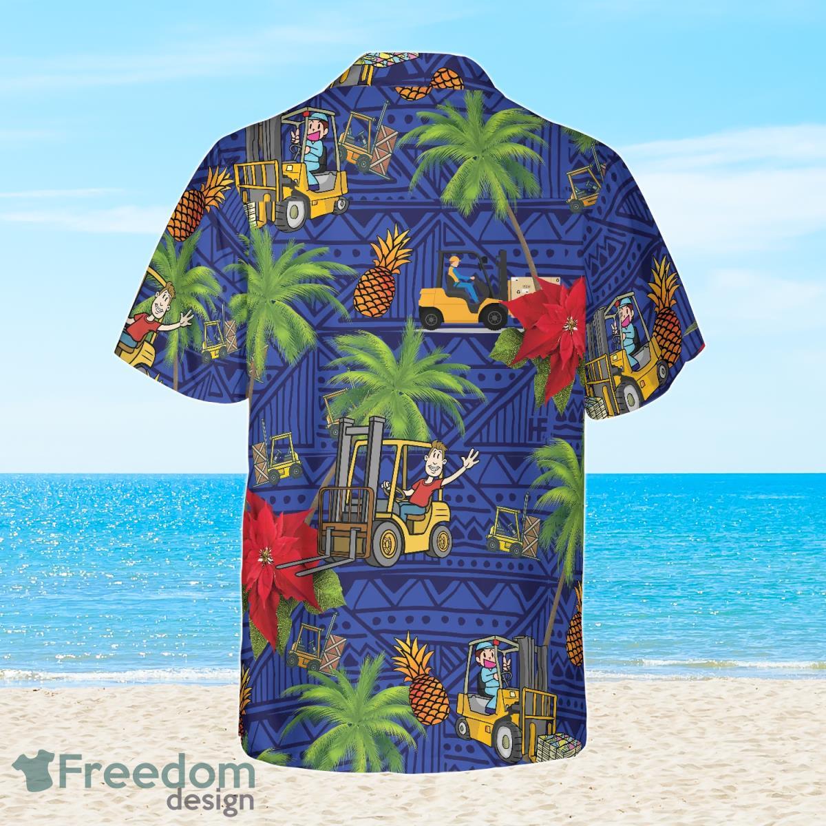 Forklift Life Hawaiian Shirt Tropical Gift For Men And Women Product Photo 2