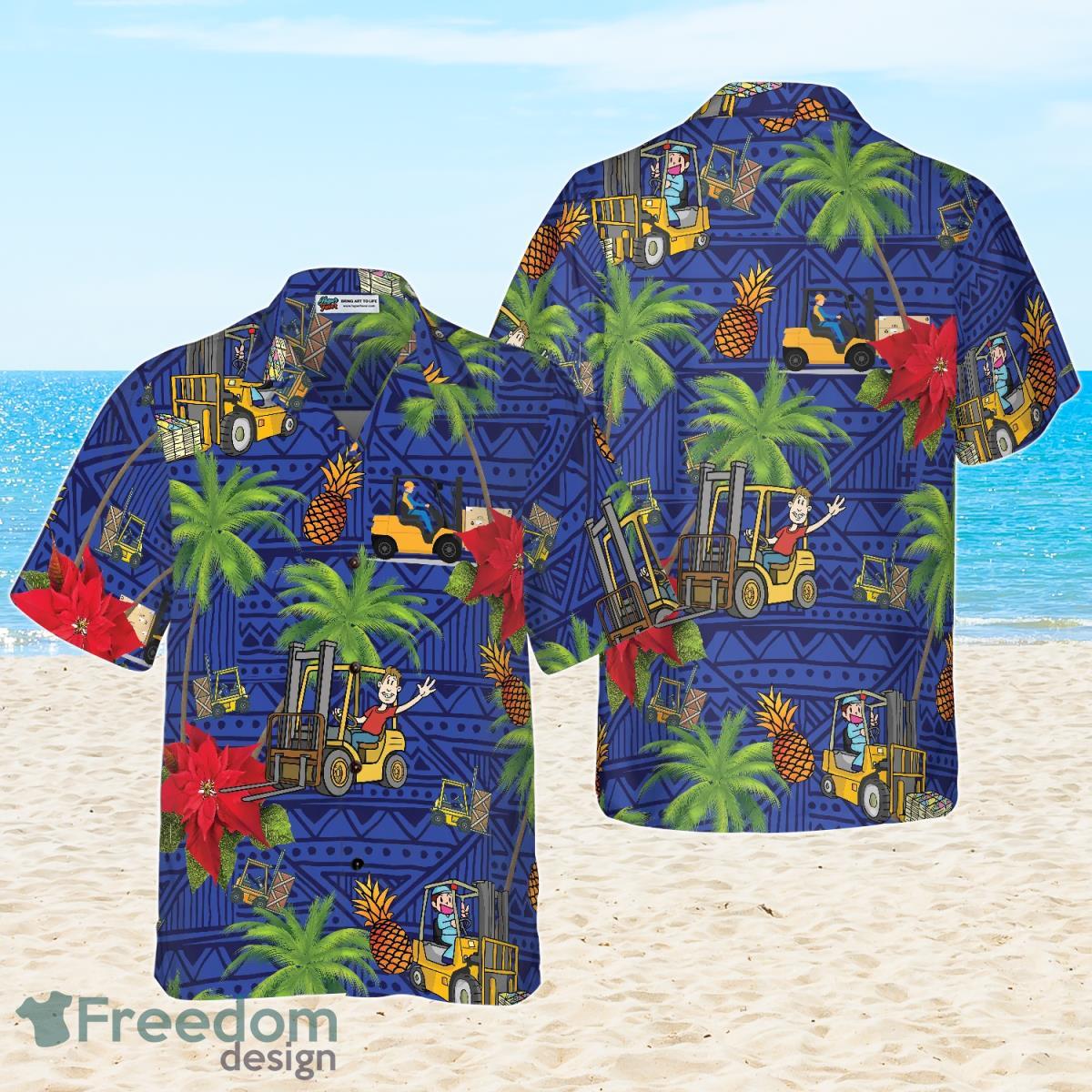 Forklift Life Hawaiian Shirt Tropical Gift For Men And Women Product Photo 1