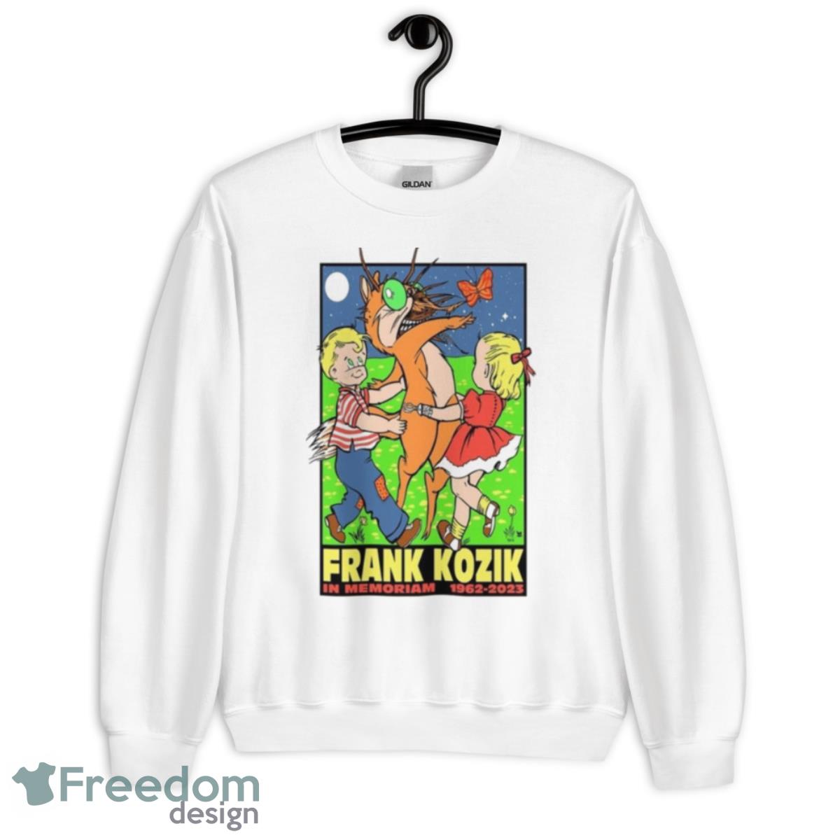 Frank Kozik In Memoriam 1962 2023 Shirt - Unisex Heavy Blend Crewneck Sweatshirt