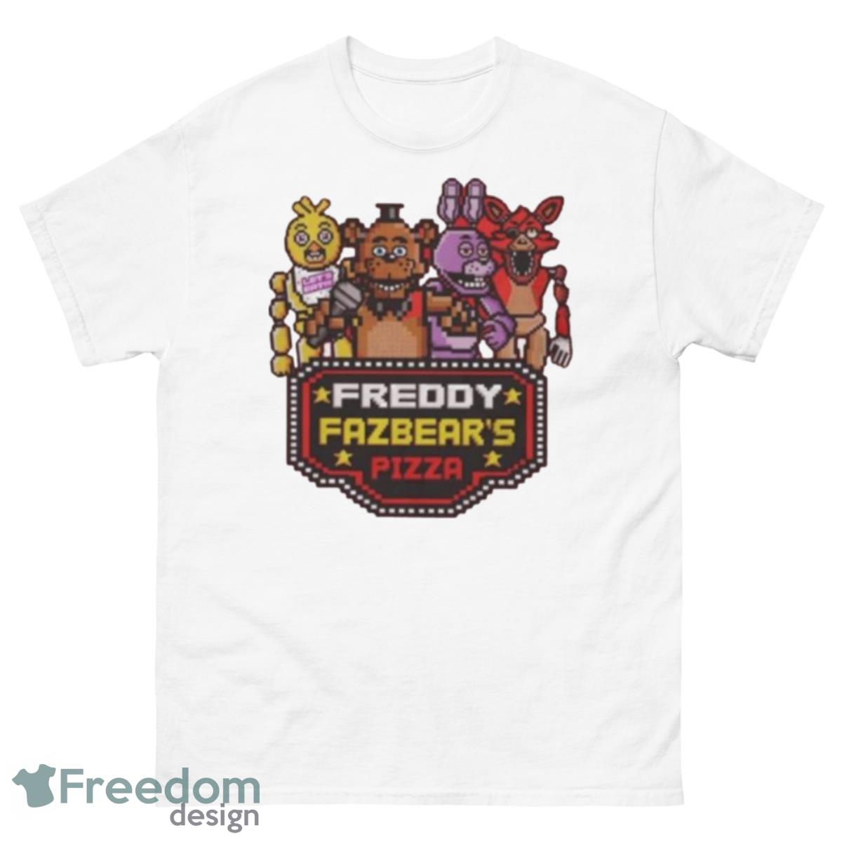 FNAF Freddy Fazbear Pizza Logo shirt design, Freddy Fazbear's