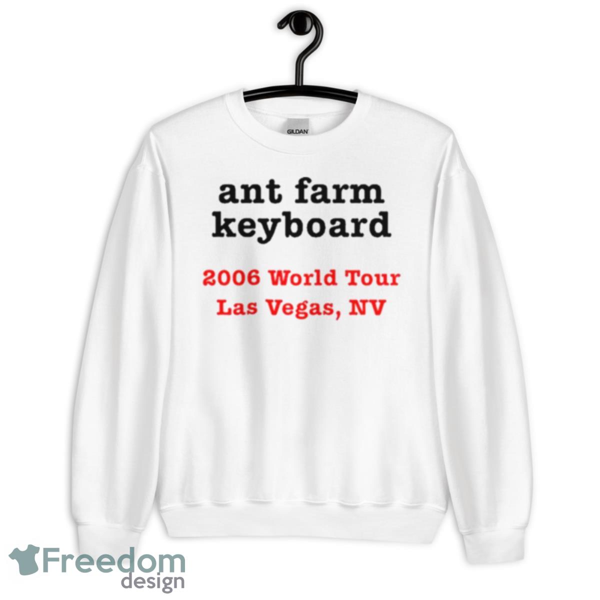 Frisky Dingo Ant Farm Keyboard 2006 World Tour Las Vegas Nv Shirt - Unisex Heavy Blend Crewneck Sweatshirt