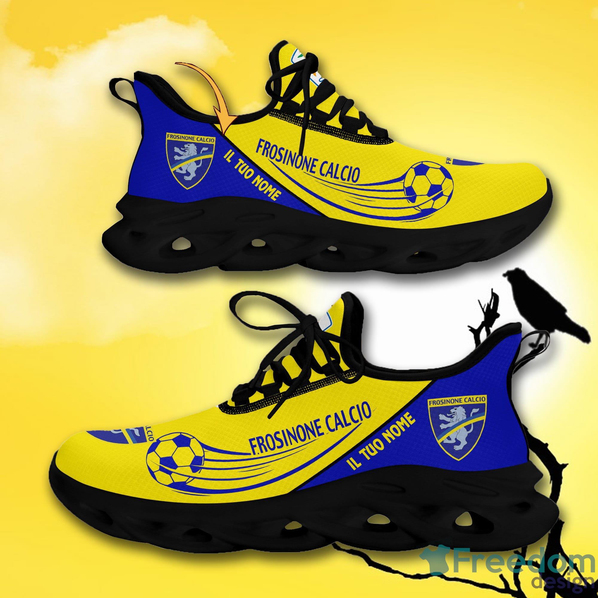 Frosinone Calcio Serie A Custom Name Serie B Football Max Soul Shoes - Frosinone Calcio_6 Frosinone Calcio Serie A Custom Name Serie B Football Max Soul Shoes - Frosinone Calcio_6