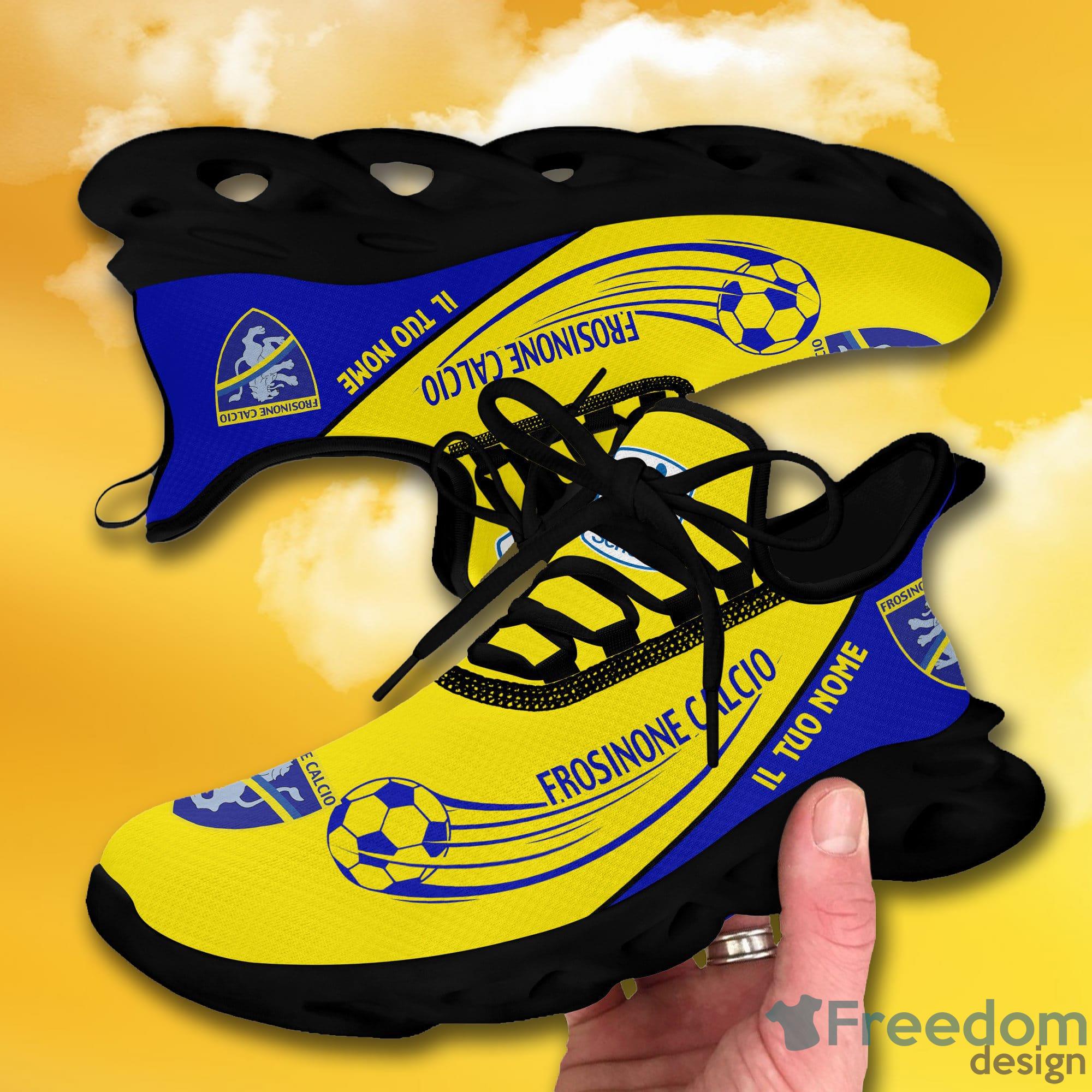 Frosinone Calcio Serie A Custom Name Serie B Football Max Soul Shoes - Frosinone Calcio_7 Frosinone Calcio Serie A Custom Name Serie B Football Max Soul Shoes - Frosinone Calcio_7
