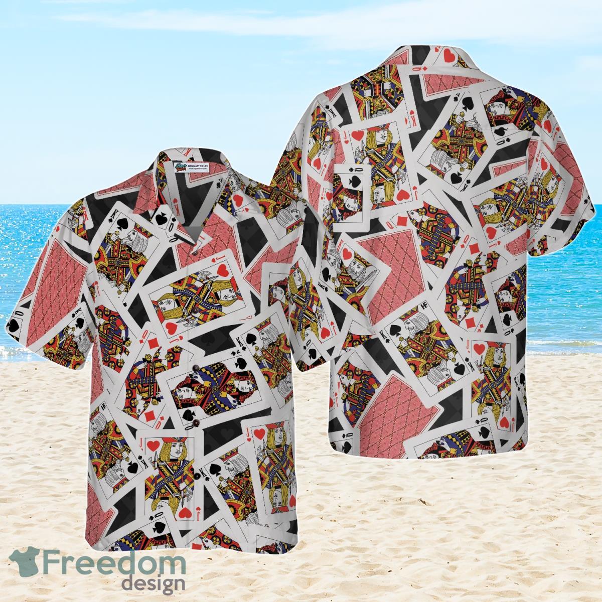 Gambling Poker Card Hawaiian Shirt Special Gift For Men And Women Product Photo 1