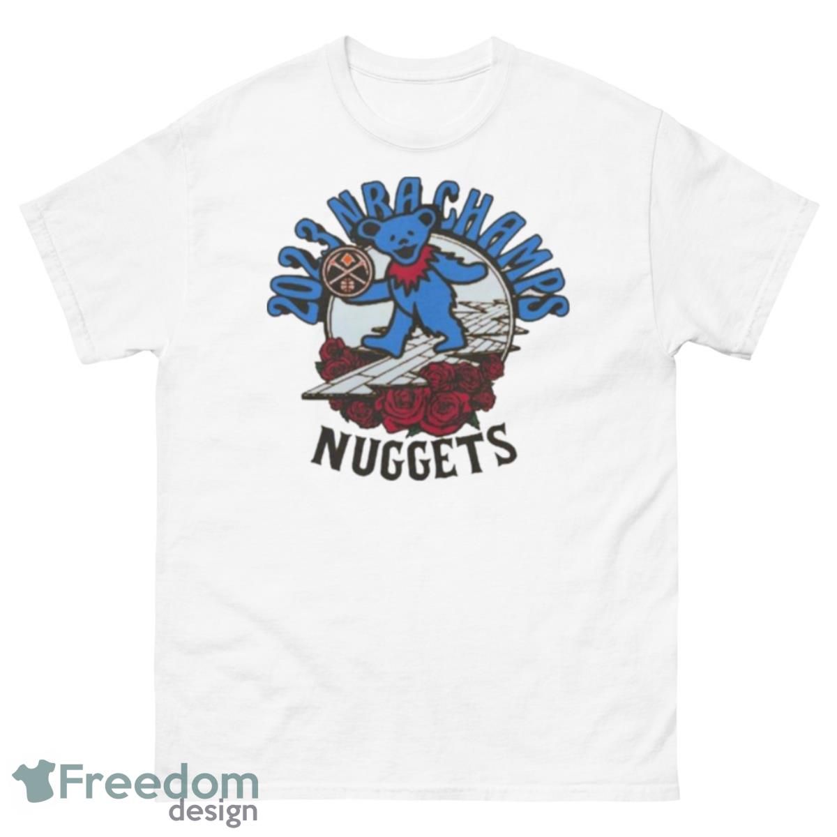 Grateful Dead Denver Nuggets 2023 NBA Finals Champions NBA T Shirt - 500 Men’s Classic Tee Gildan