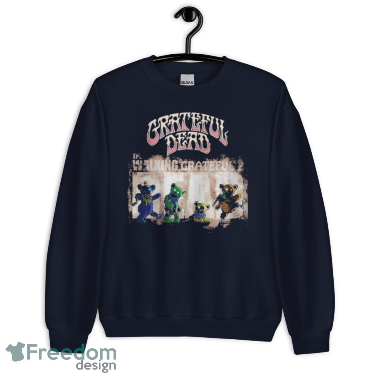 Grateful Dead The Walking Grateful 2023 Tour Shirt - Unisex Crewneck Sweatshirt-1