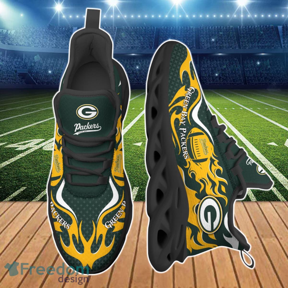 Green Bay Packers NFL Clunky Max Soul Shoes Product Photo 2