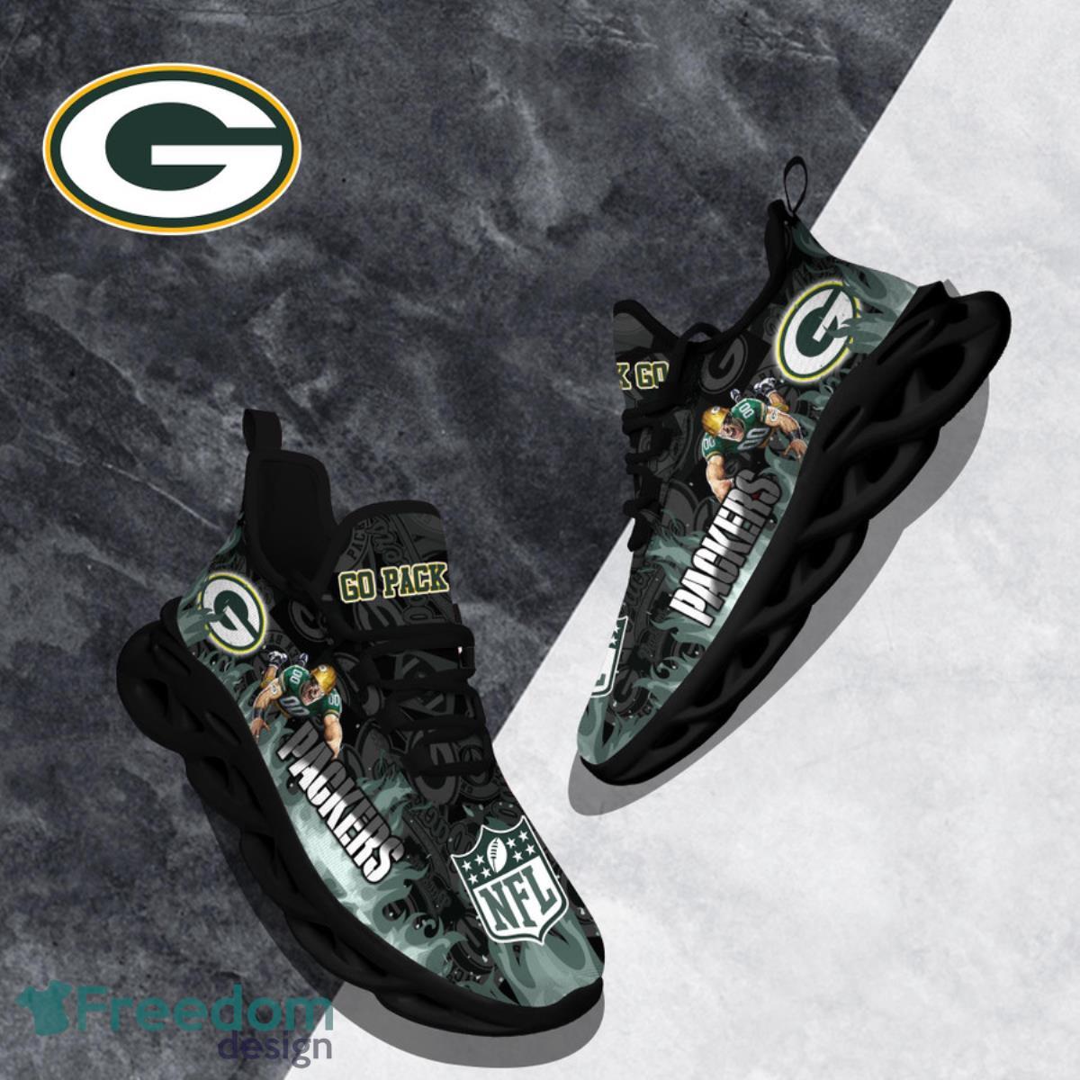 Green Bay Packers NFL Clunky Max Soul Shoes Best Gift For Fans Product Photo 1