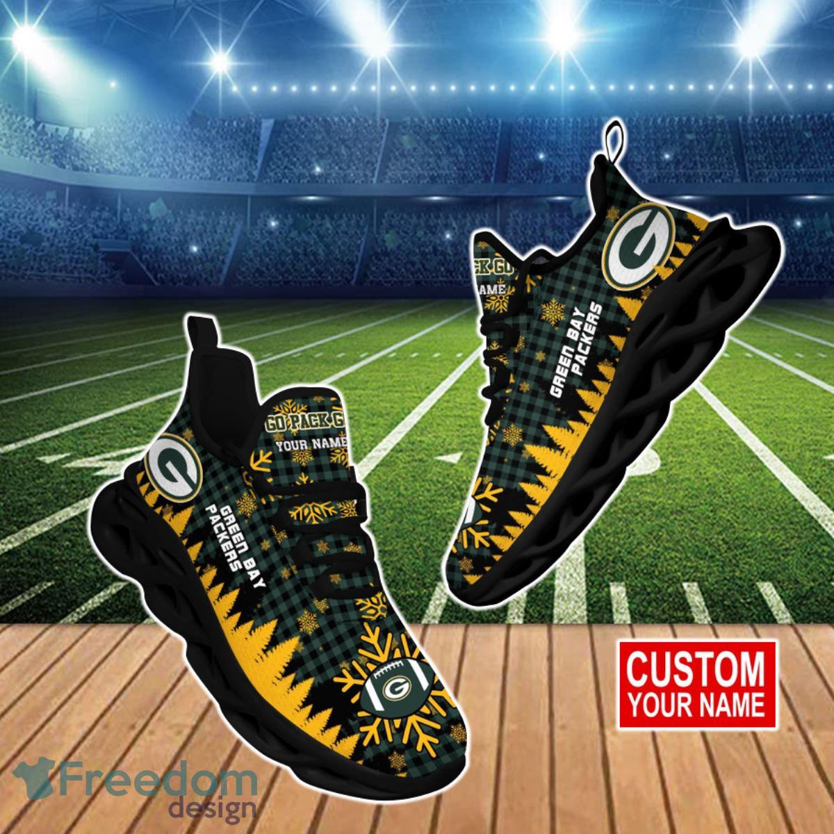 Green Bay Packers NFL Clunky Max Soul Shoes Custom Name Best Gift For Real Fans Product Photo 1