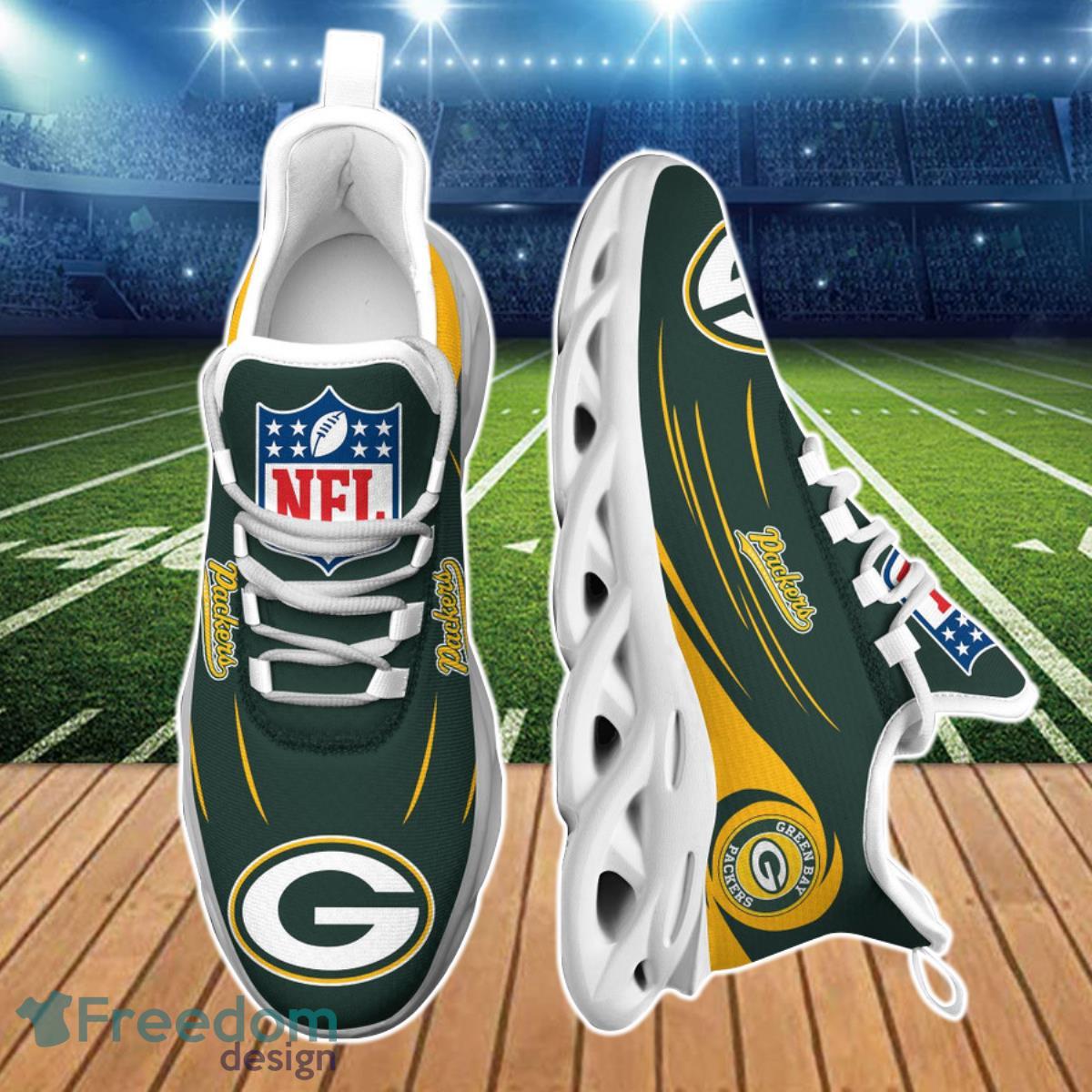 Green Bay Packers NFL Max Soul Shoes Product Photo 2