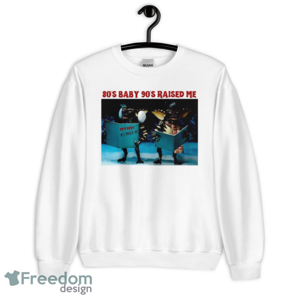 Gremlins 80’s Baby 90’s Raised Me Shirt - Unisex Heavy Blend Crewneck Sweatshirt