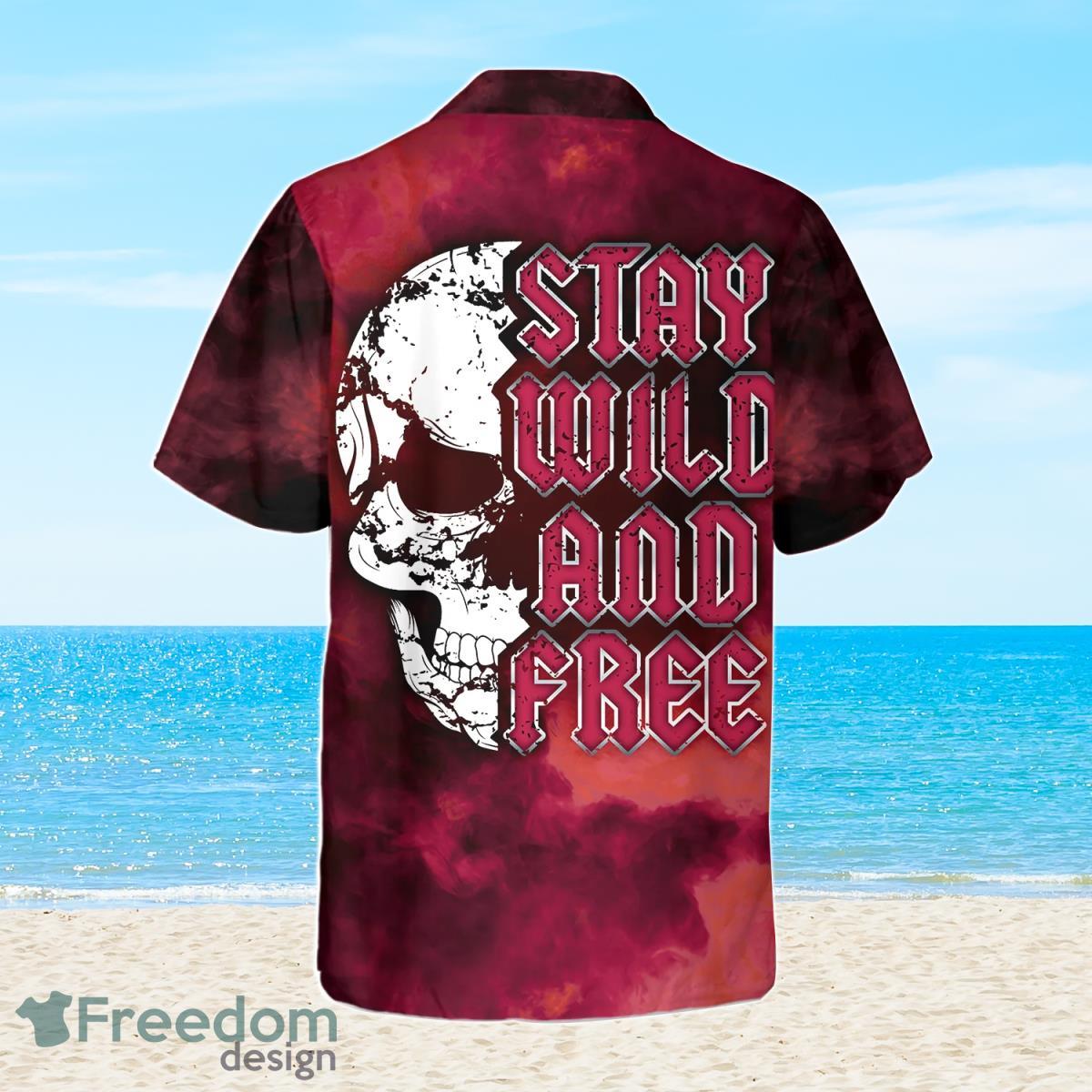 Guitar Stay Wild And Free Hawaiian Shirt Special Gift For Men And Women Product Photo 2