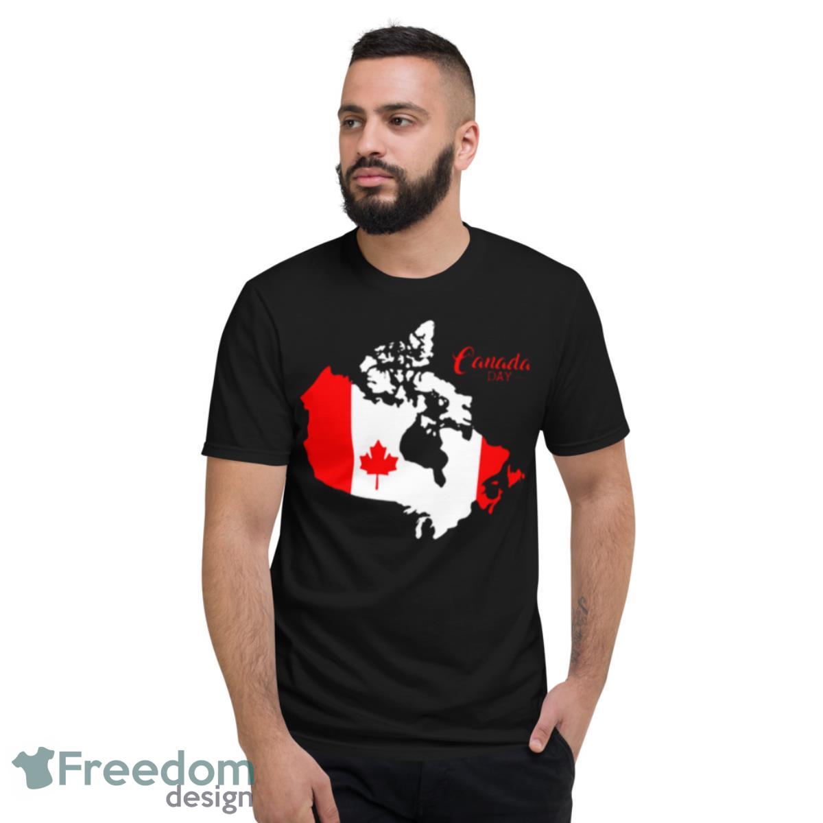 Happy Canada Day Canadian Pride Shirt - Short Sleeve T-Shirt