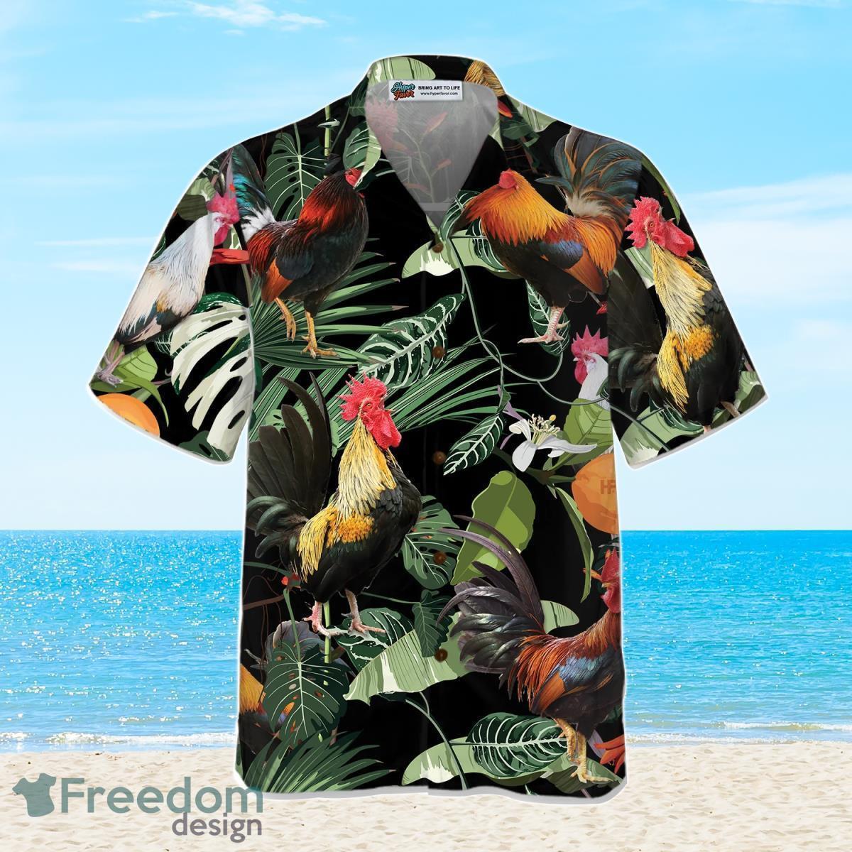 Happy Rooster Hawaiian Shirt Best Gift For Men And Women Product Photo 2