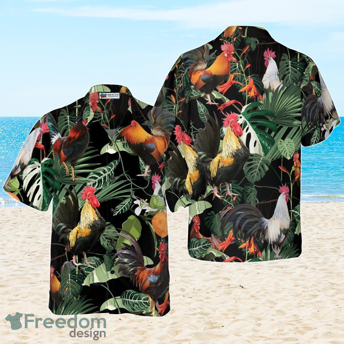 Happy Rooster Hawaiian Shirt Best Gift For Men And Women Product Photo 1