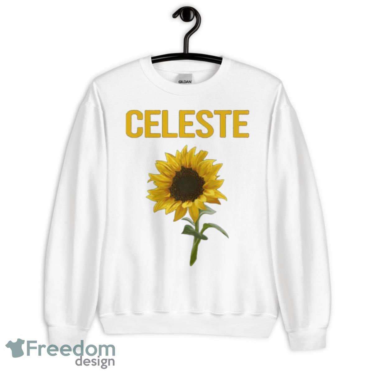 Happy Sunflower Celeste Shirt - Unisex Heavy Blend Crewneck Sweatshirt