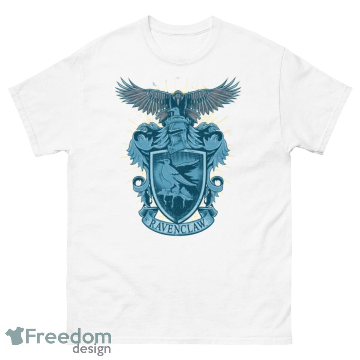 HARRY POTTER RAVENCLAW DRAWN CREST KIDS’ T SHIRT - 500 Men’s Classic Tee Gildan