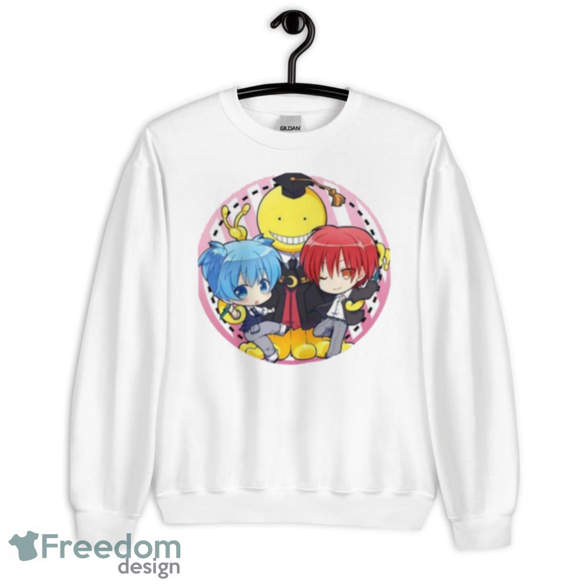 Having Fun Time Anime Koro Assassination Classroom Shirt - Unisex Heavy Blend Crewneck Sweatshirt