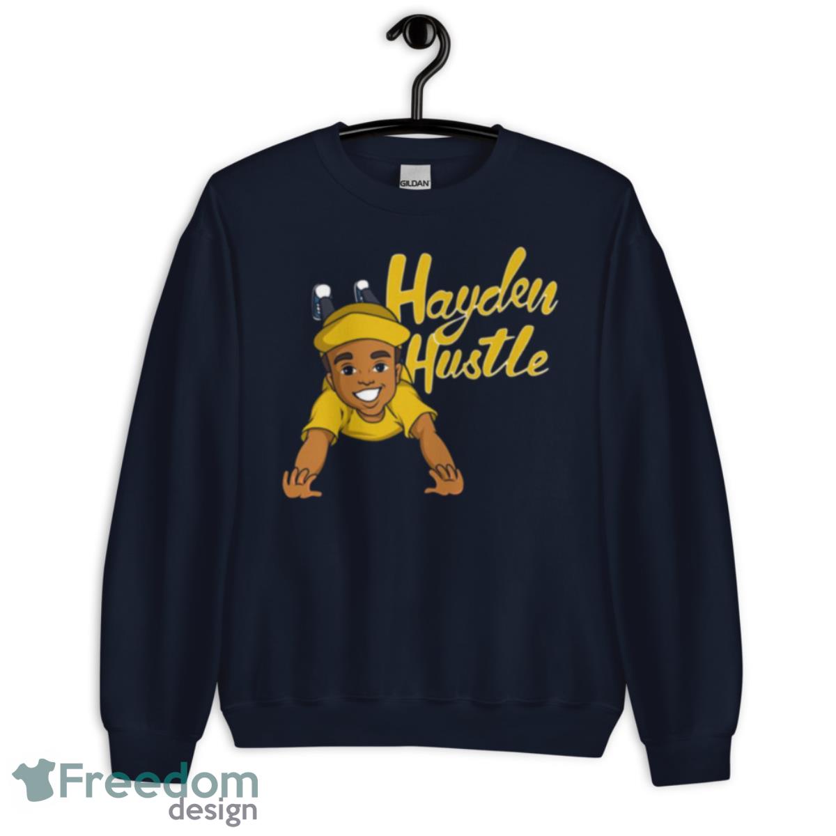 Hayden Hustle Toon Wc Edition Shirt - Unisex Crewneck Sweatshirt-1