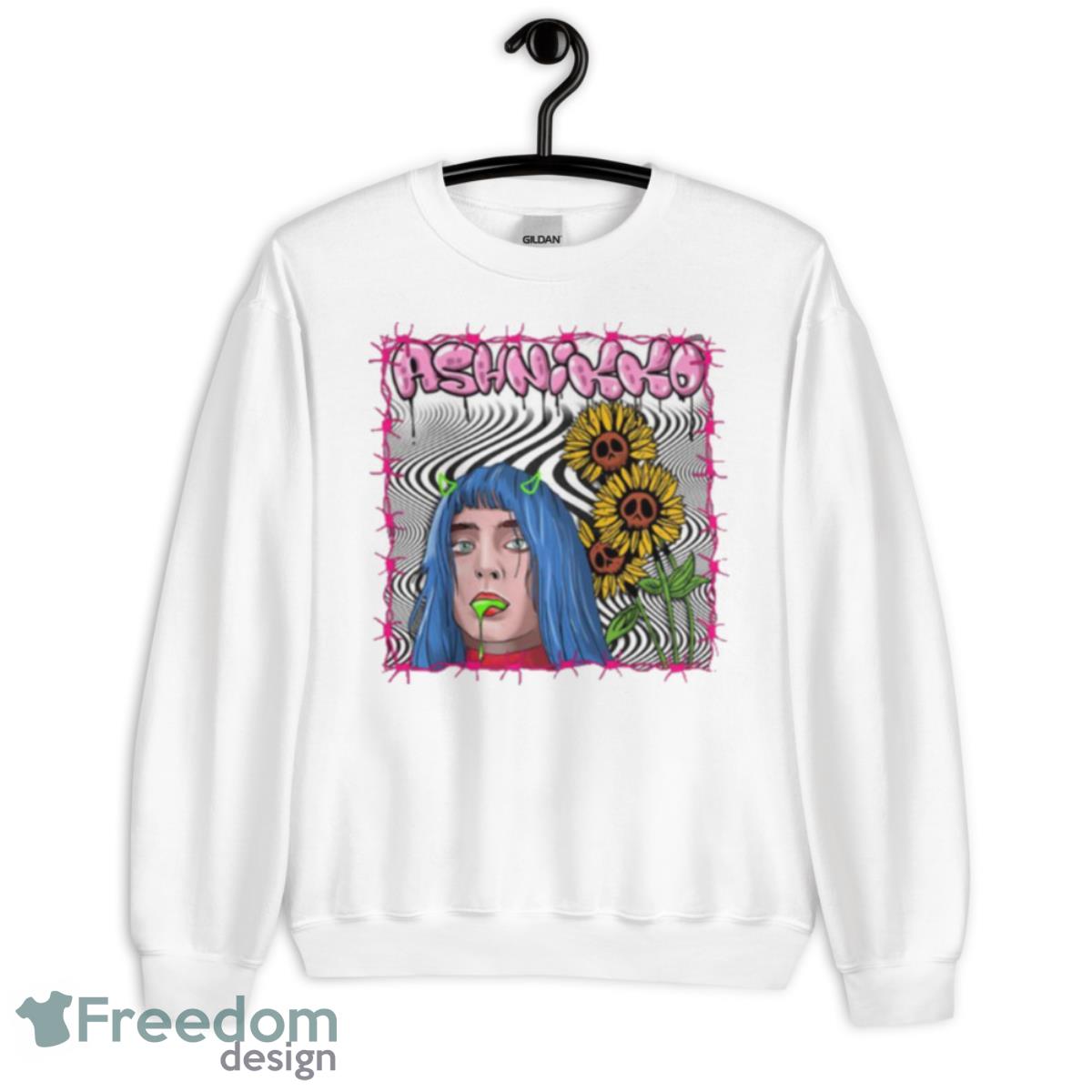 Hi It’s Me Ashnikko shirt - Unisex Heavy Blend Crewneck Sweatshirt