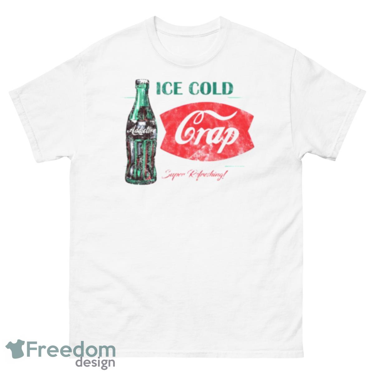 Holy Crap Coca Cola Style Shirt - 500 Men’s Classic Tee Gildan