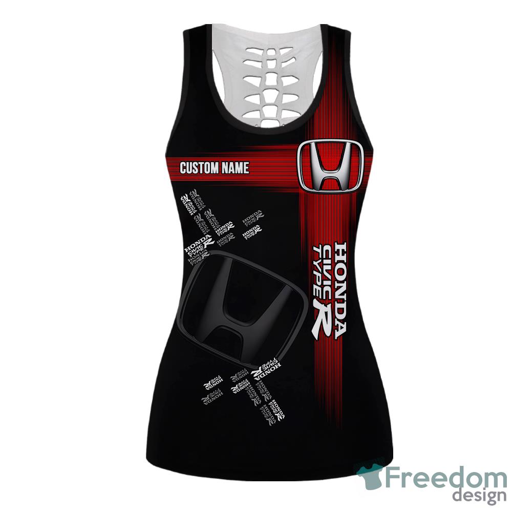 Honda Civic type R AS 3D Full Printing Custom Name Leggings And Hollow Tank - Honda Civic type R AS 3D Hollow tank Leggings Full Printing Custom Name_15 Honda Civic type R AS 3D Full Printing Custom Name Leggings And Hollow Tank - Honda Civic type R AS 3D Hollow tank Leggings Full Printing Custom Name_15