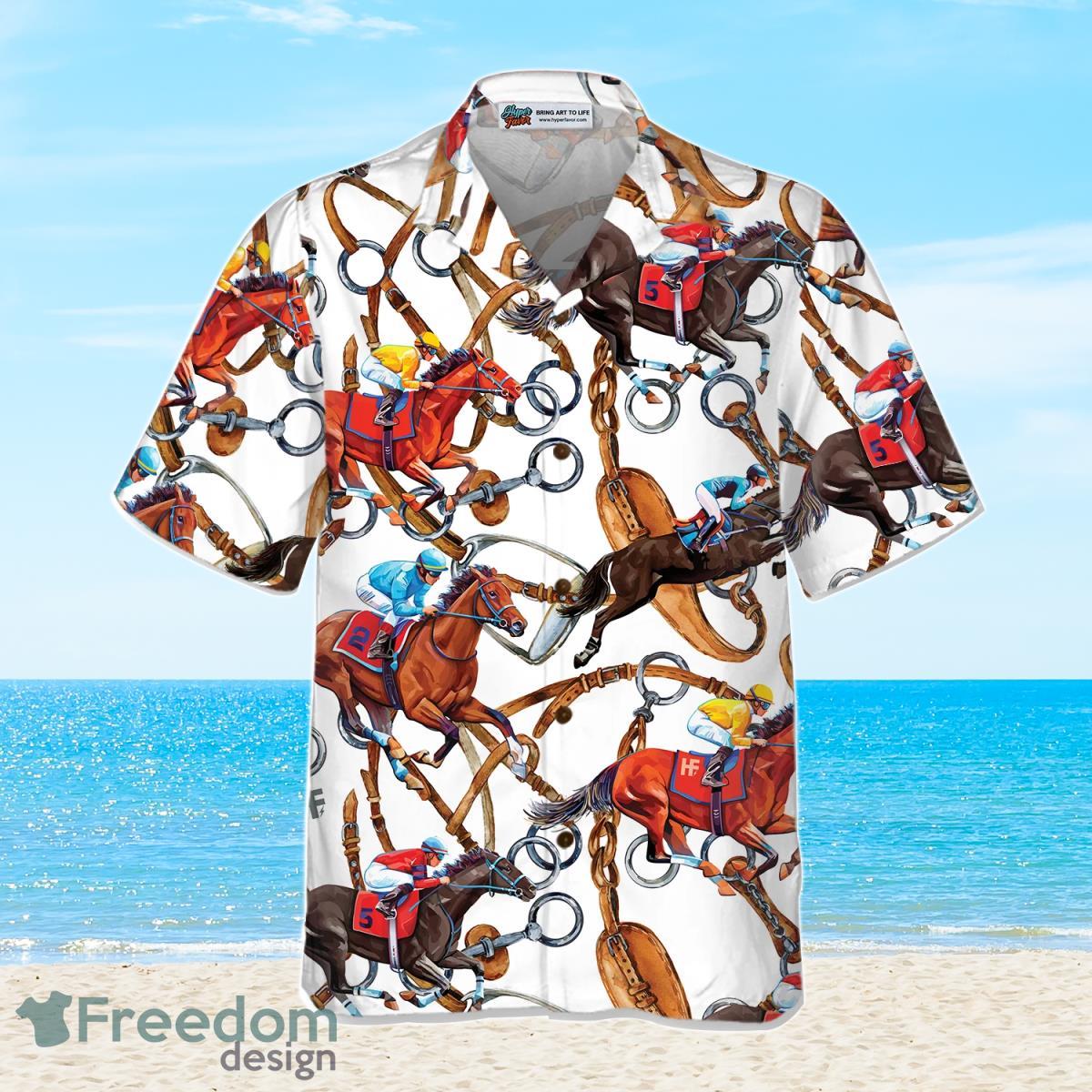 Horse Racing Shirt Hawaiian Shirt Special Gift For Men And Women Product Photo 2