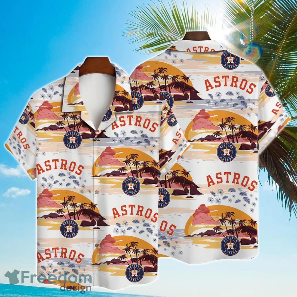 Hoston Astros Baseball 2023 Beautiful Design Hawaiian Shirt for Men and Women Product Photo 1