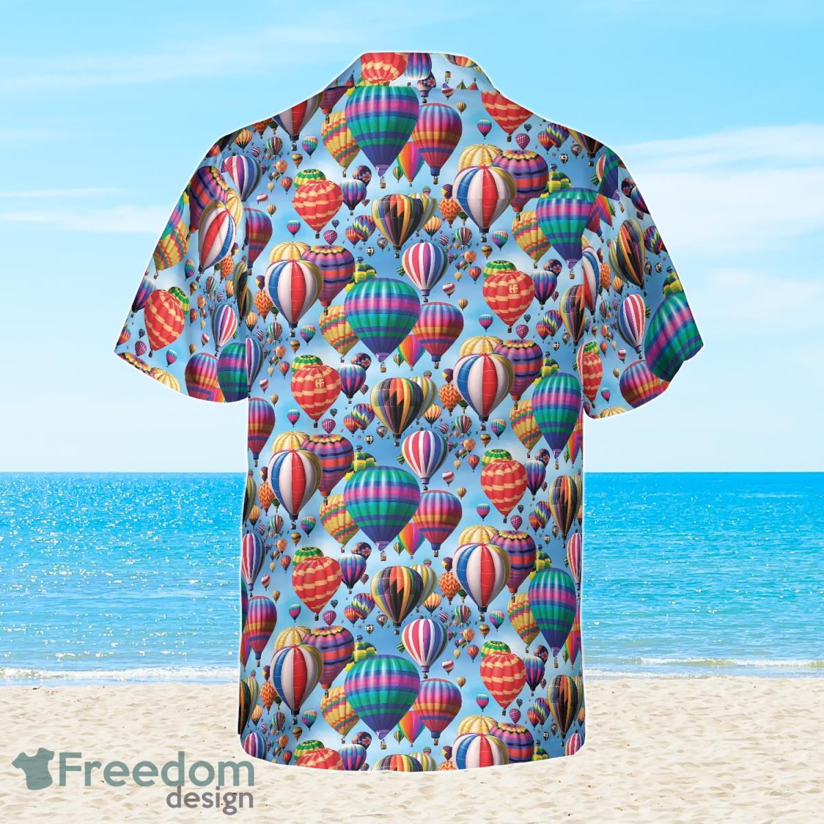 Hot Air Balloon Hawaiian Shirt Impressive Gift For Men And Women Product Photo 2