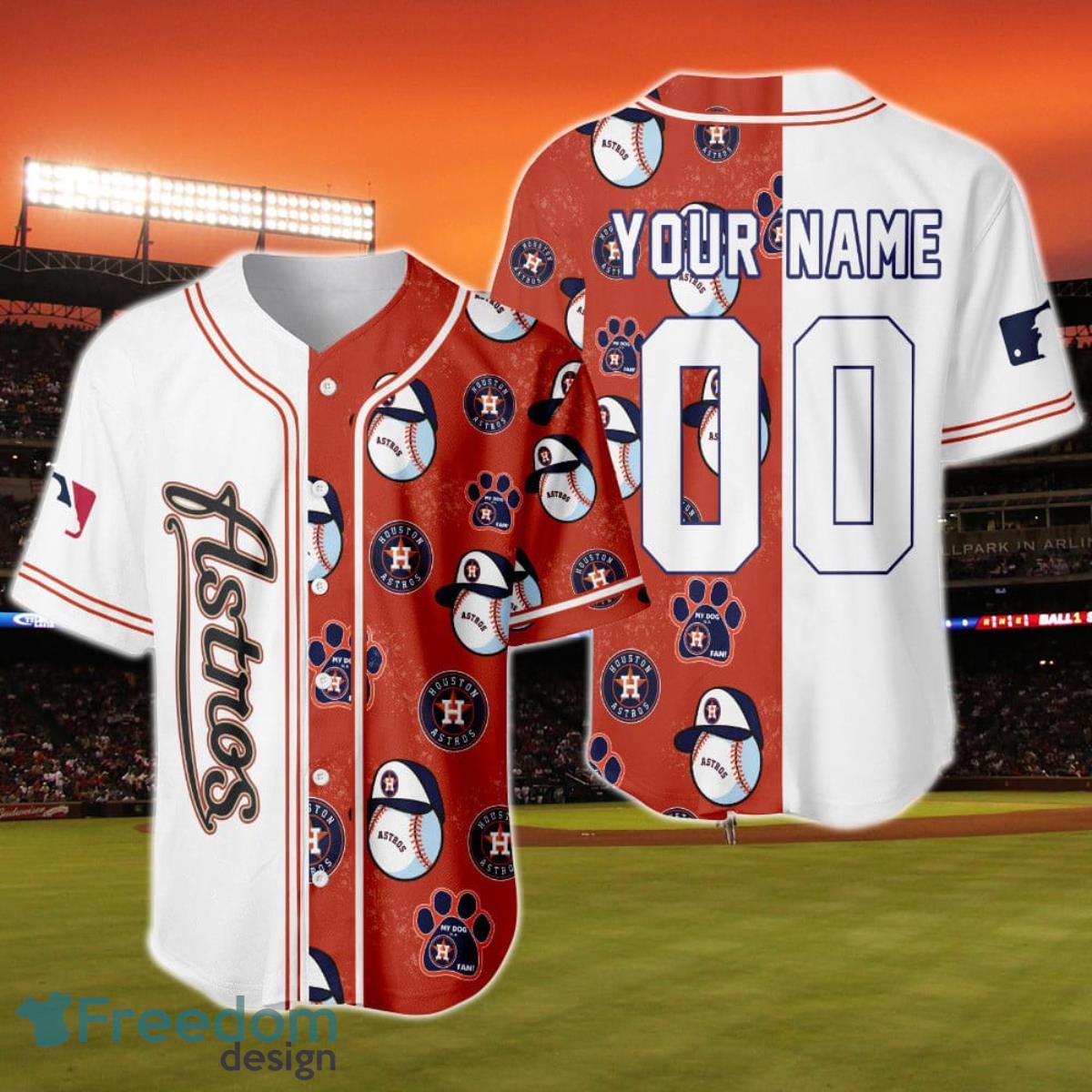 Houston Astros MLB 3D Baseball Jersey Shirt For Men Women Personalized -  Freedomdesign