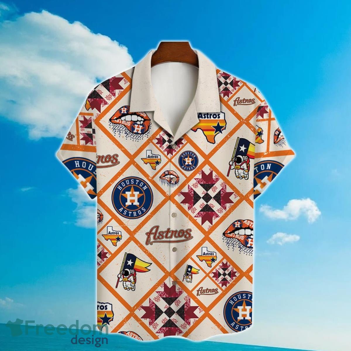 Houston Astros MLB Summer 3D Hawaiian Shirt For Men Women Product Photo 2