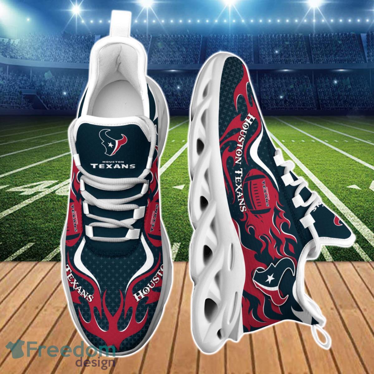 NFL Houston Texans Max Soul Clunky Sneaker Shoes 060821 - USALast