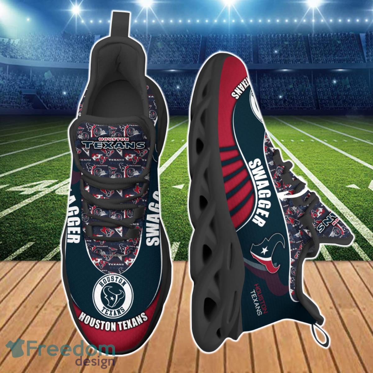 Houston Texans NFL Clunky Max Soul Shoes Custom Name Specail Gift For True Fans Product Photo 2