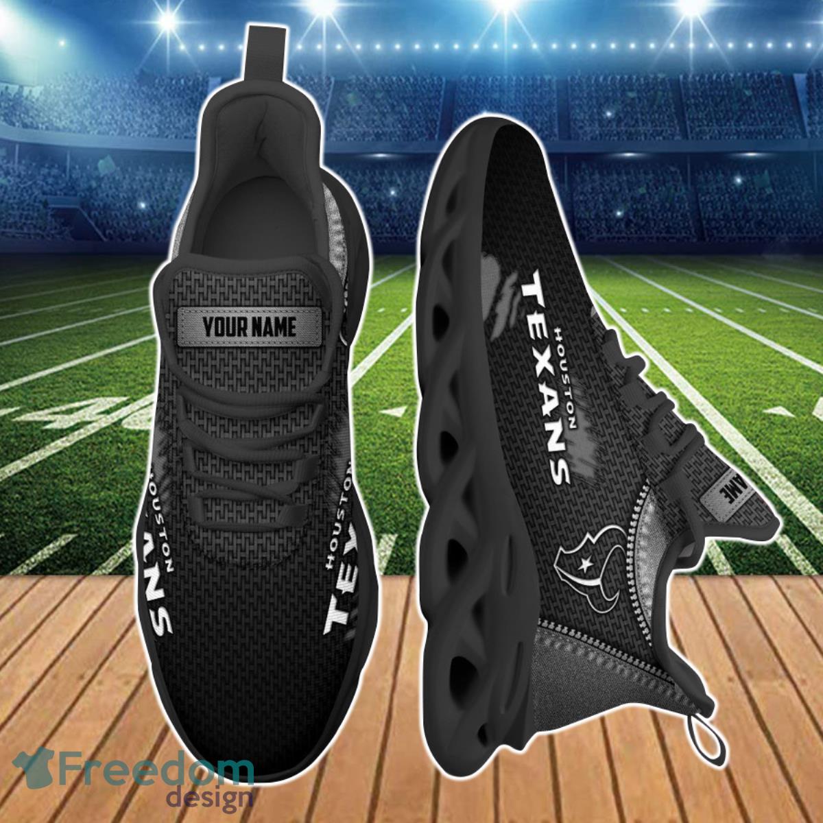 Houston Texans NFL Clunky Max Soul Shoes Custom Name Unique Gift For Real Fans Product Photo 2