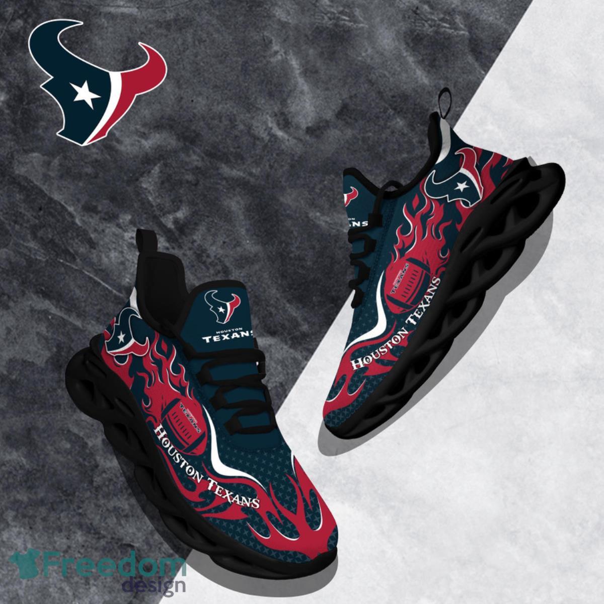 NFL Houston Texans Max Soul Clunky Sneaker Shoes 060821 - USALast