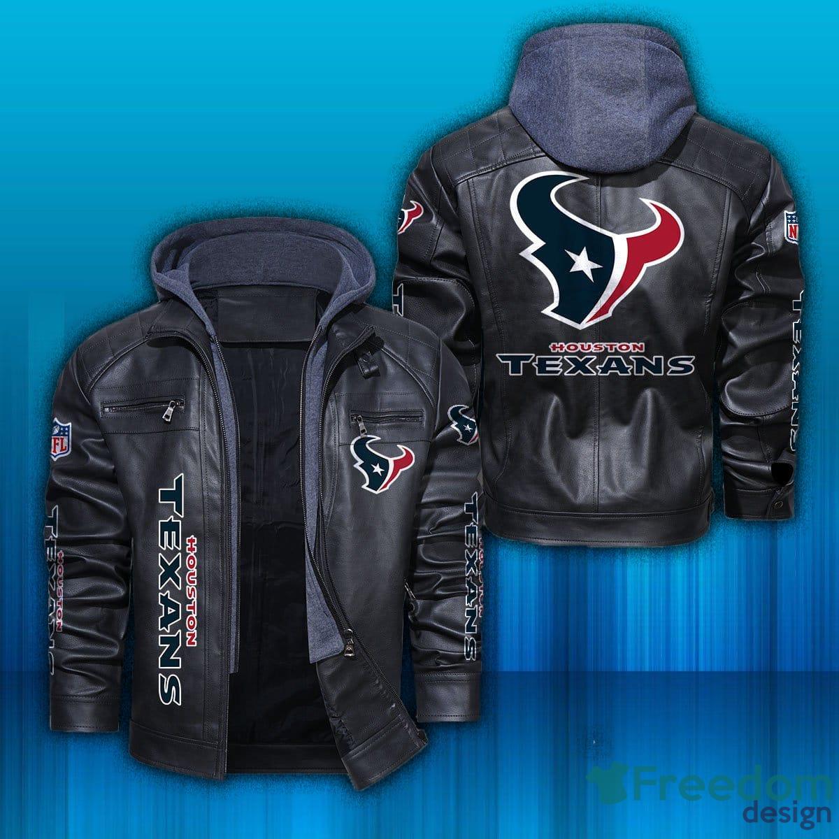 Gift For Fans Houston Texans NFL Leather Jacket