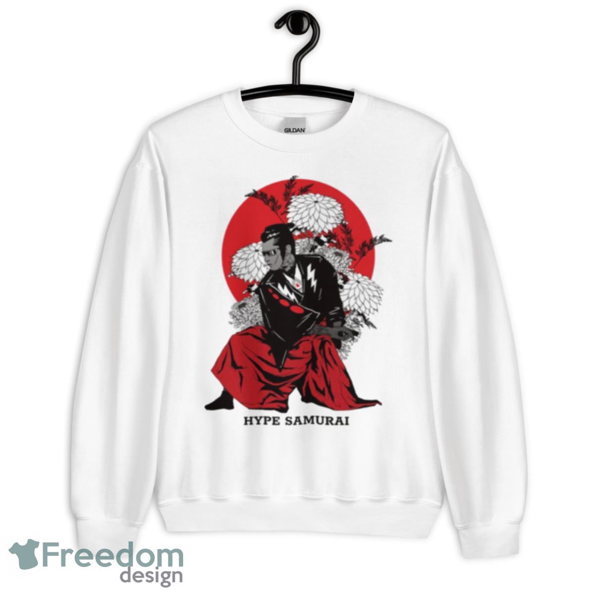 Hype Samurai Japanese Anime Shirt - Unisex Heavy Blend Crewneck Sweatshirt