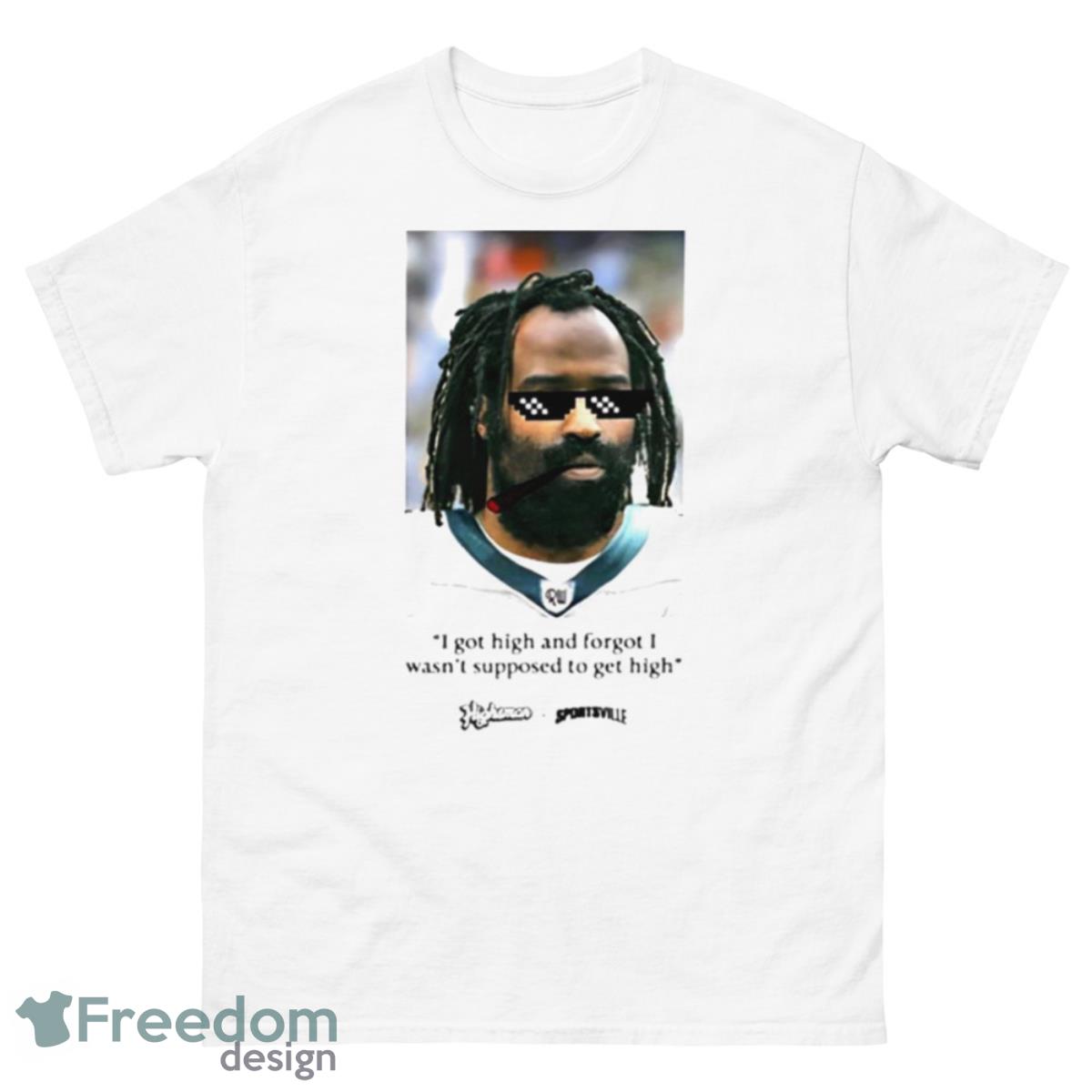I Got High And Forgot I Wasn’t Supposed To Get High Ricky Williams Shirt - 500 Men’s Classic Tee Gildan
