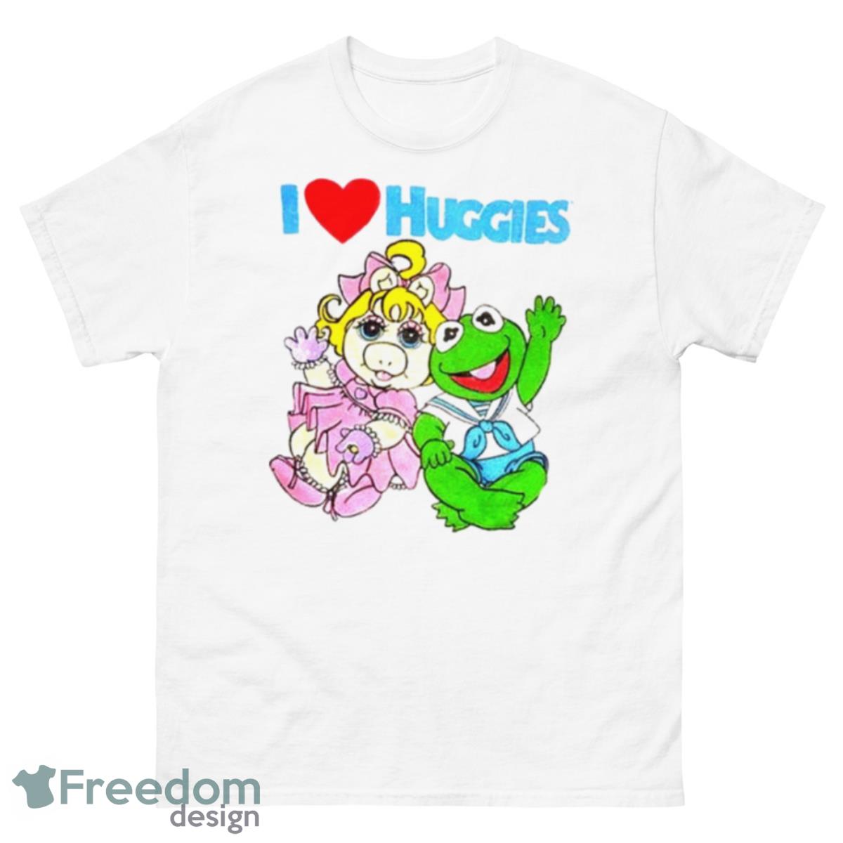 I Love Huggies Shirt - 500 Men’s Classic Tee Gildan