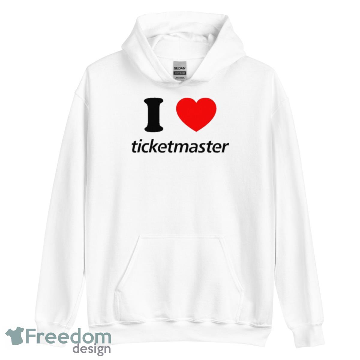 I Love Ticketmaster Shirt image I Love Ticketmaster Shirt - Unisex Heavy Blend Hooded Sweatshirt